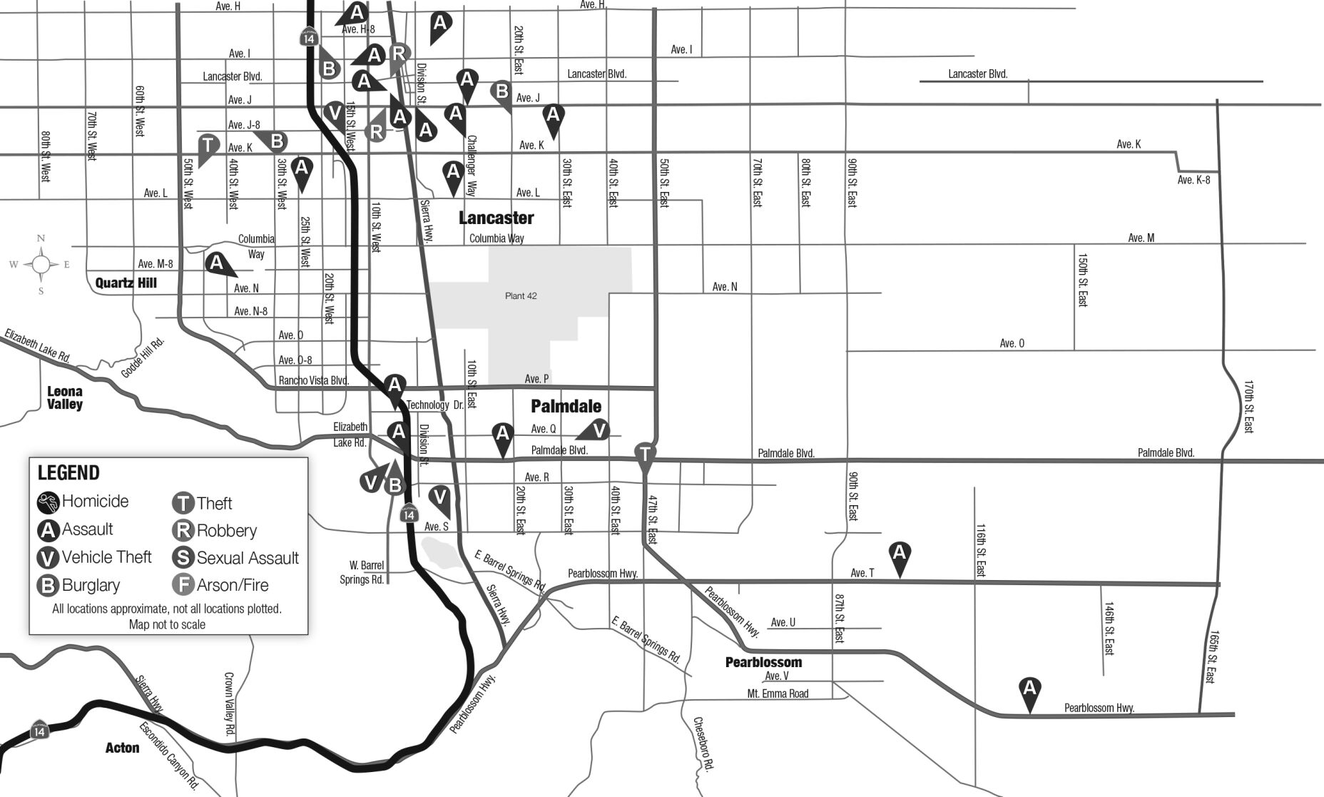 Antelope Valley Crime Blotter, Aug 25, 2020